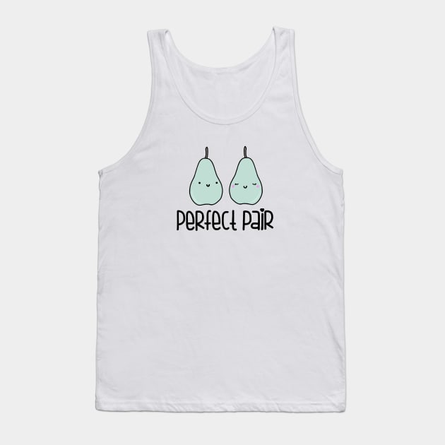 Perfect Pair Tank Top by staceyromanart